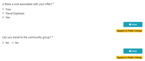 Communities Offering